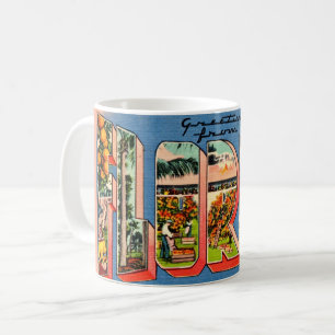 Taza De Café Retro Florida
