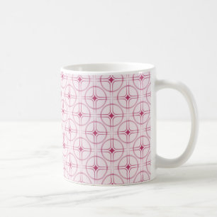 Taza De Café Retro Glam Mug, Magenta