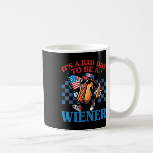 Taza De Café Retro Gracioso Es Un Malo Día Para Ser Un Perro Ca