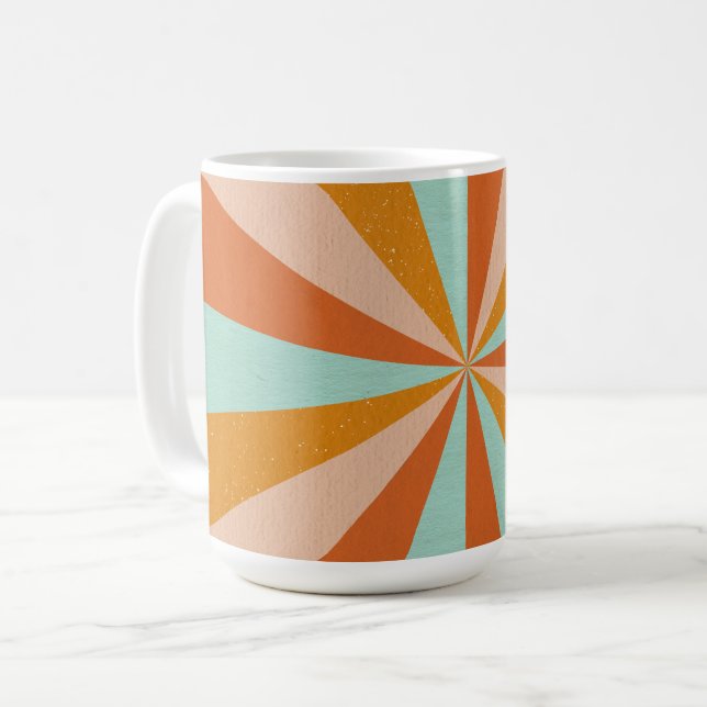 Taza De Café Retro Groovy Coffee Mug (Anverso izquierdo)