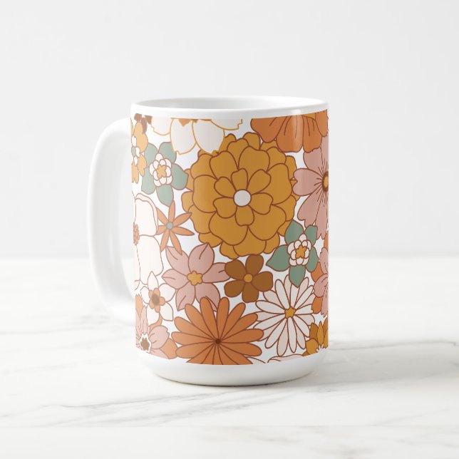 Taza De Café Retro Groovy Coffee Mug (Anverso izquierdo)