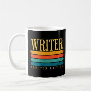 Taza De Café Retro Grunge Writer Limited Edition
