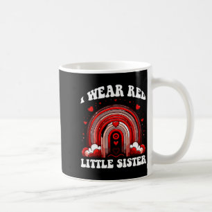 Taza De Café Retro Hermana Pequeña Conciencia de la Enfermedad