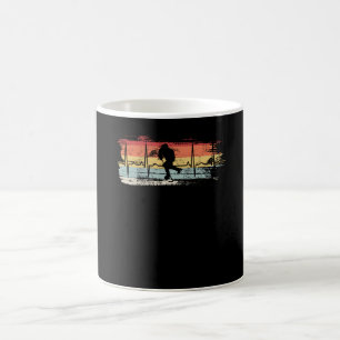 Taza De Café Retro Hockey sobre Hielo