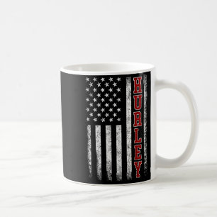 Taza De Café Retro Hurley Estado de origen Cool Estilo Atardece