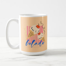 Taza De Café Retro Italian Ice Cream Cones