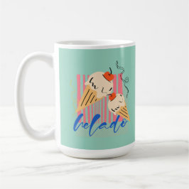 Taza De Café Retro Italian Ice Cream Cones