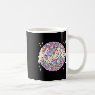 Taza De Café Retro Kylie Nombre I Love Kylie Personalizado D