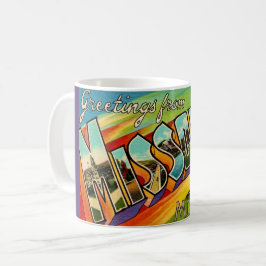 Taza De Café Retro Missoula MT 
