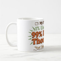 Taza de café retro My Brain Tabs