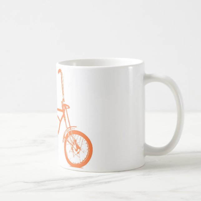 Taza De Café Retro Naranja Krate Banana Seat Bike (Derecha)