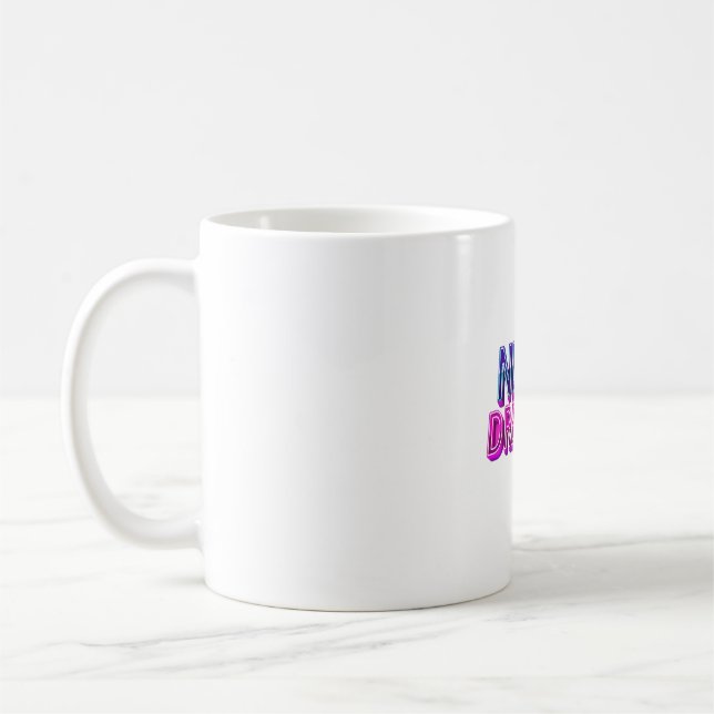 Taza De Café Retro Neon Dreams Star Icon Mug (Izquierda)