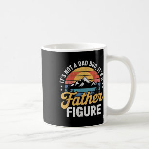 Taza De Café Retro No Es Un Bod De Papá Es Un Padre Figura Padr