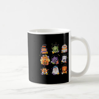 Taza De Café Retro Nug se lleva el cubo Funny Halloween Spooky