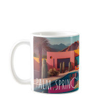 Taza de café Retro Oasis – Palm Springs