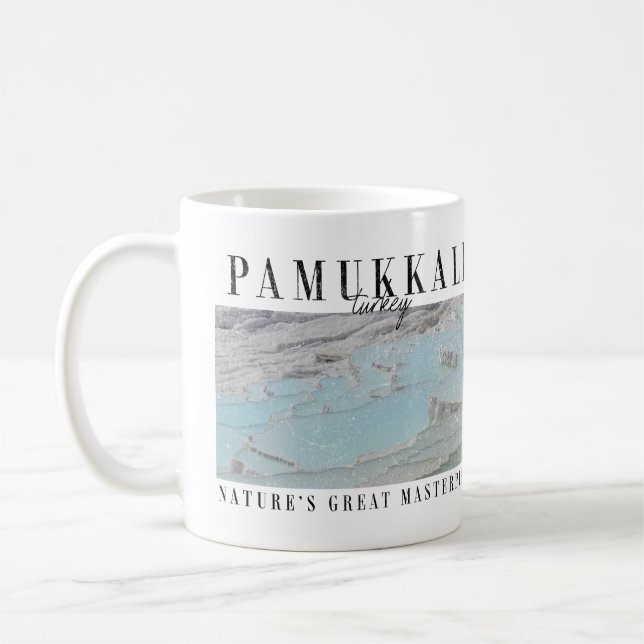Taza De Café Retro Pamukkale (Izquierda)