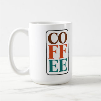 Taza de café retro para amantes del café