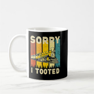 Taza De Café Retro Perdón por haber tocado para los amantes de 