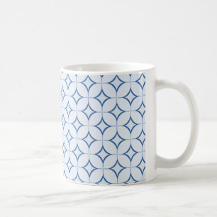 Taza De Café Retro Radiance Mug, Azul