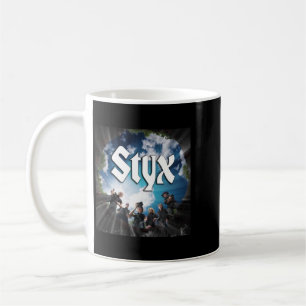 Taza De Café Retro Regalo de música clásica de banda STYX para 