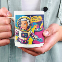Retro Rompe Al Patriarcado Feminista Mug