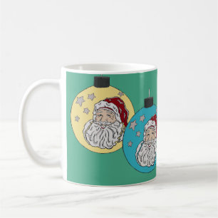 Taza De Café Retro Santa