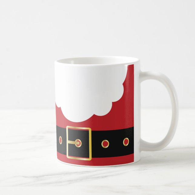 Taza De Café retro santa claus (Derecha)