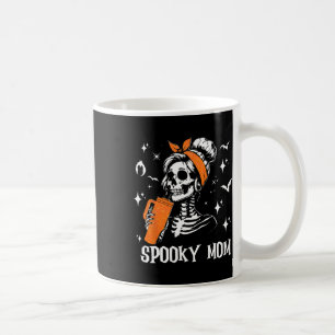 Taza De Café Retro Spooky Mom Halloween Costume a las mujeres M