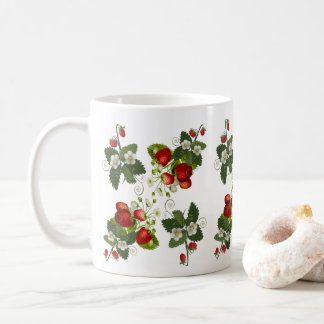 Taza De Café Retro Strawberry Mug | Fresas Nursery Mug