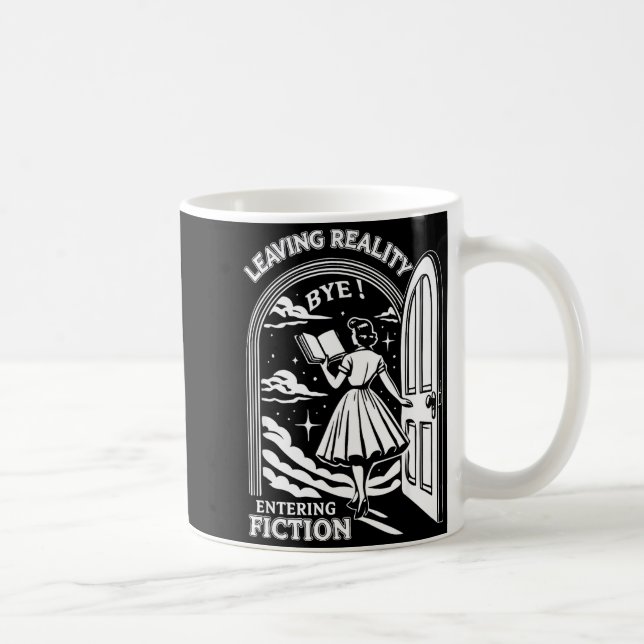 Taza De Café Retro Trendy Bookish Book Lover Reading Quotes Lea (Derecha)