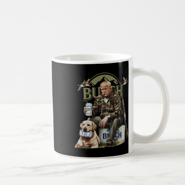 Taza De Café Retro Trump Caza Cerveza Divertida Beer Beer (Derecha)