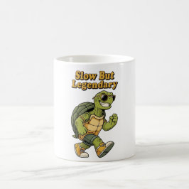 Taza De Café Retro Turtle Legendary Calm White Mug