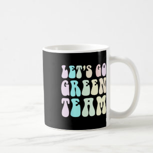 Taza De Café Retro Vamos Juego de Guerra Verde Campamento de Ve