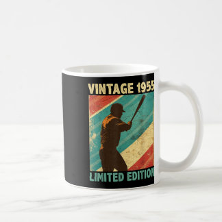 Taza De Café Retro Vintage 1955 Baseball Lover Limited Edition