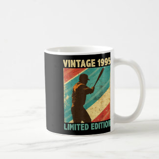 Taza De Café Retro Vintage 1995 Baseball Lover Limited Edition