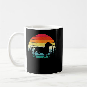 Taza De Café Retro Vintage Dachshund Perro Lover Regalo Hombres