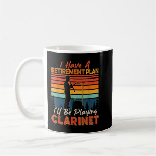 Taza De Café Retro Vintage Tengo Un Plan De Jubilación