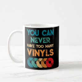 Taza De Café Retro Vinyl LP Record Vintage You Can Never Have
