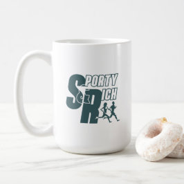 Taza De Café Retro Wellness Club Sporty Fashion | #15 Clásico