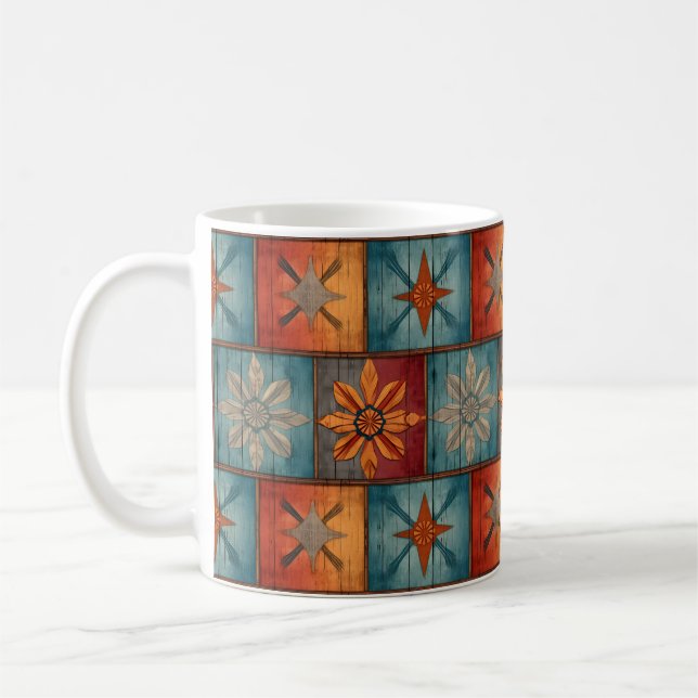 Taza De Café Retro Western Mug (Izquierda)
