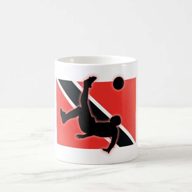 Taza De Café Retroceso de bicicleta de Trinidad and Tobago (Centro)