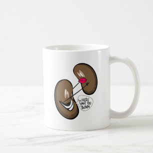 Taza De Café retruécano del amor de la haba