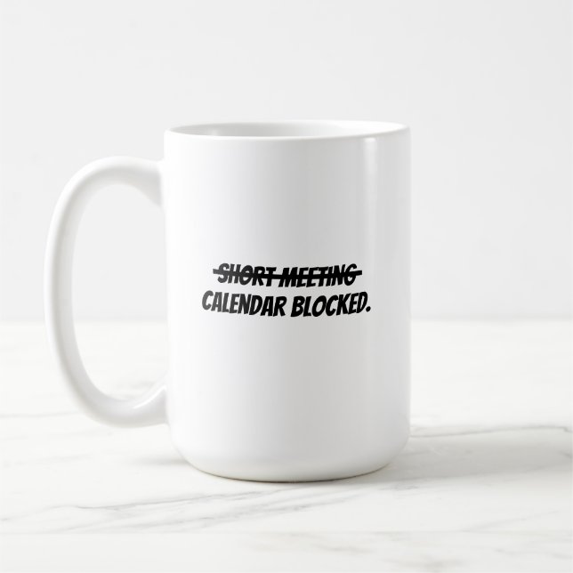 Taza De Café Reunión corta (Izquierda)