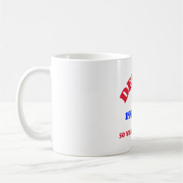 TAZA DE CAFÉ REUNIÓN DE 50 AÑOS DEL DHS 1974-2024