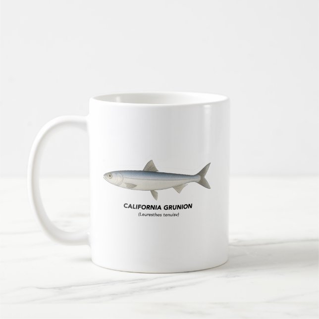 Taza De Café Reunión de California - Animales marinos de Califo (Izquierda)