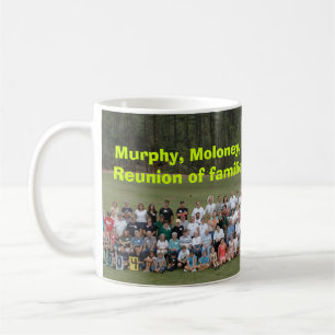 Taza De Café Reunión de familia de cinco irlandeses 2004,