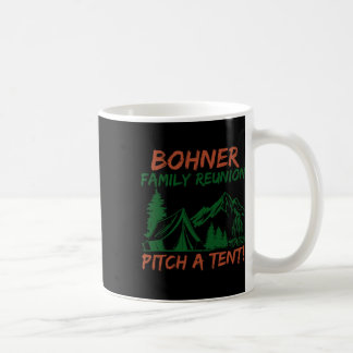 Taza De Café Reunión de la familia Bohner Montar una carpa 1