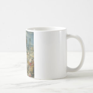 Taza De Café Reunión de Manna - Francesco Bacchiacca
