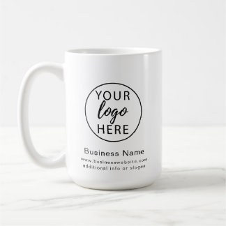 Taza De Café Reunión Empresarial de Tipografía Personalizada