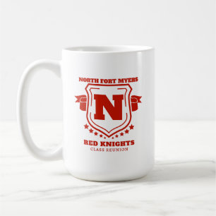 Taza De Café Reunión escolar de alumnos de la escuela secundari